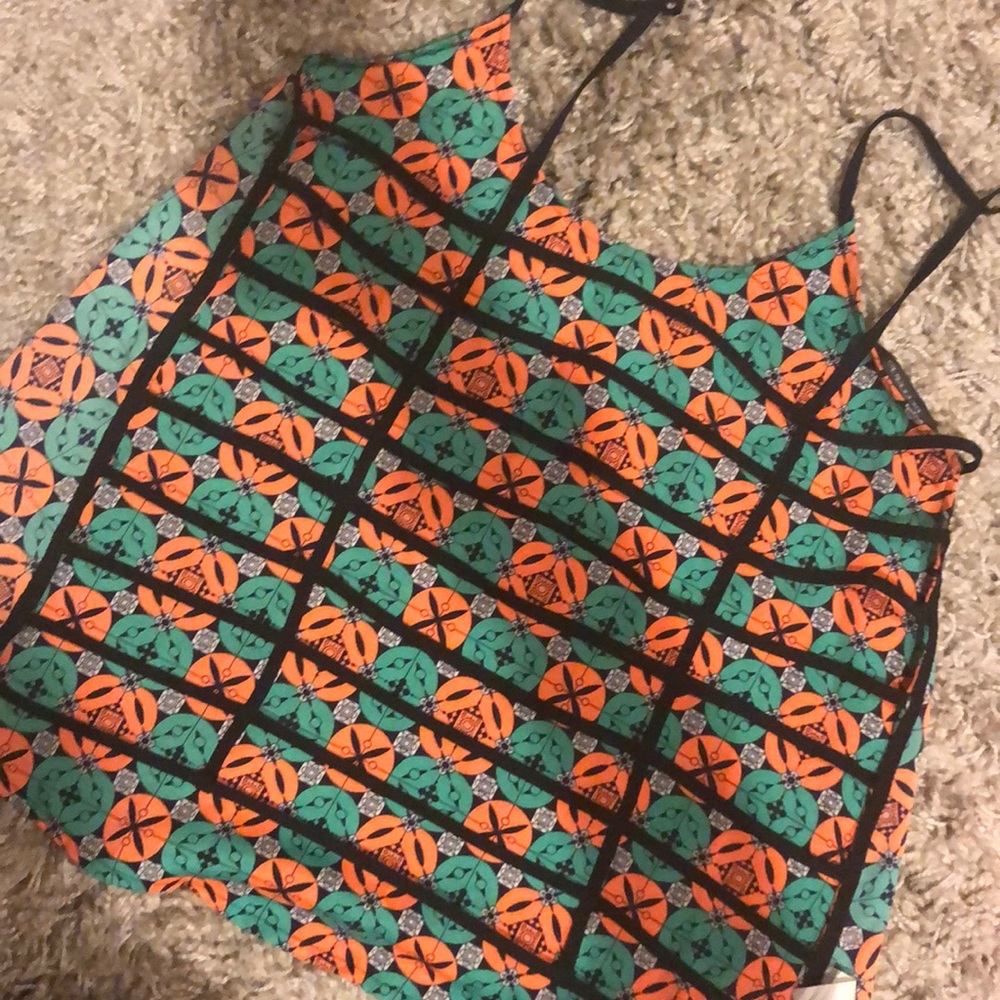 Open back tank